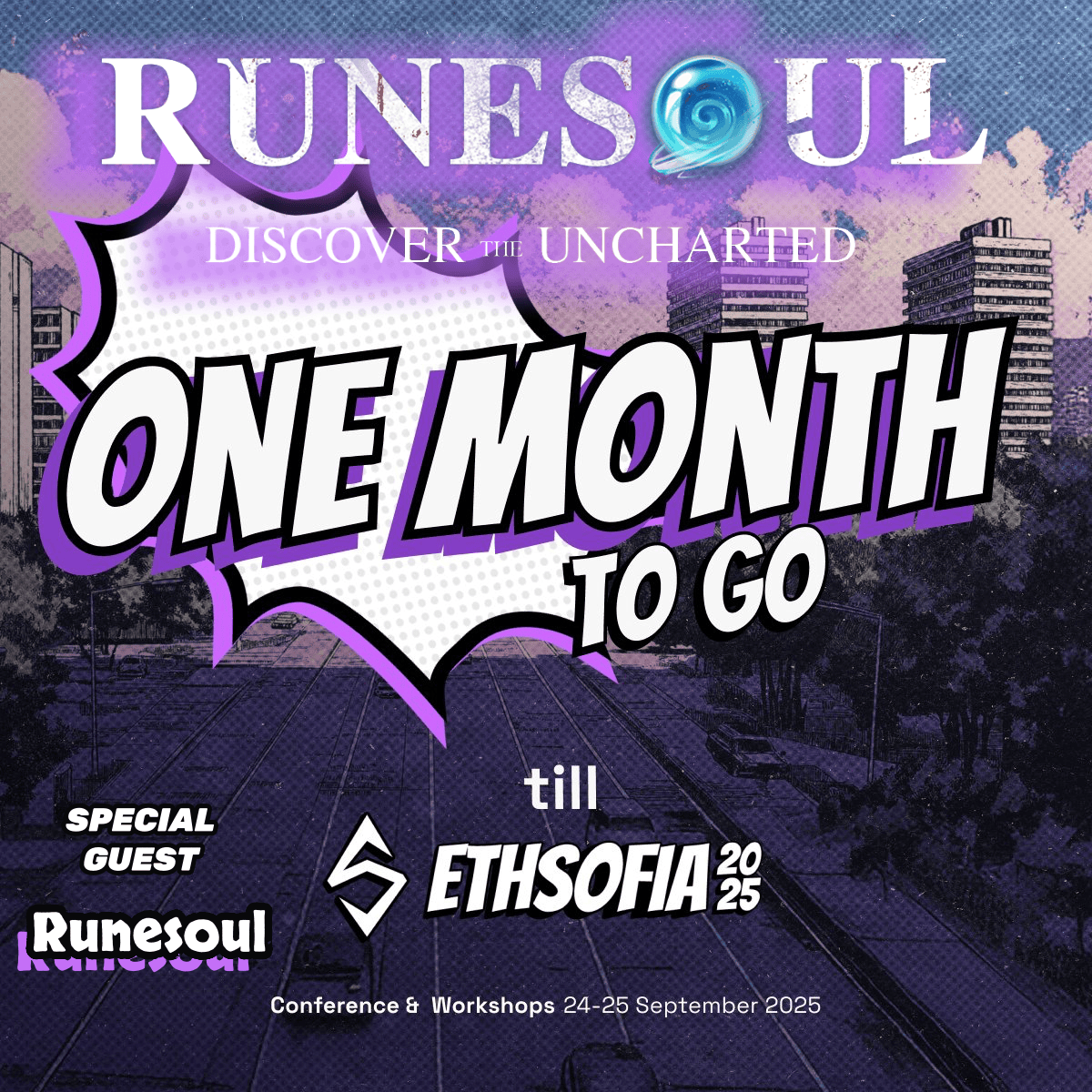 Runesoul受邀(yāo)出(chū)席ETHSofia 2025，GameFi 4.0引(yǐn)領(lǐng)欧洲加密(mì)圈