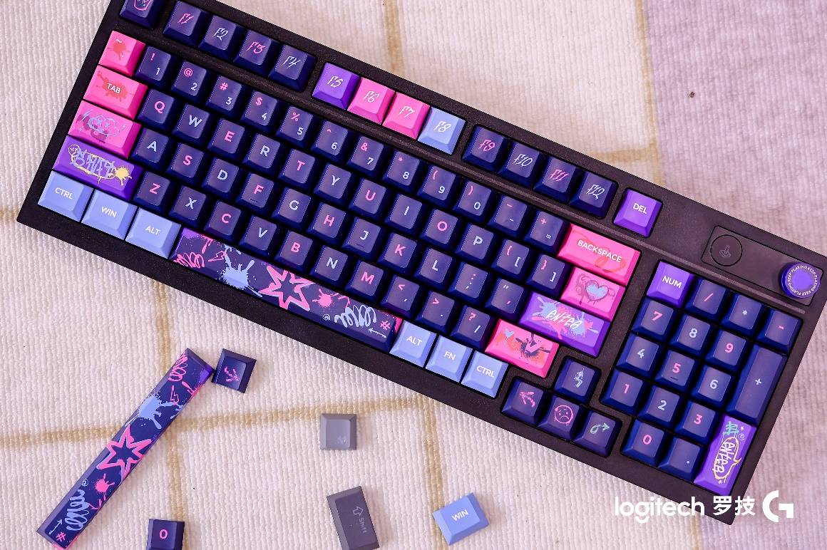 京东全球首发罗技G闪逸龙 G316 X客制化游戏键盘 客制化定制引领个性化游戏外设新潮