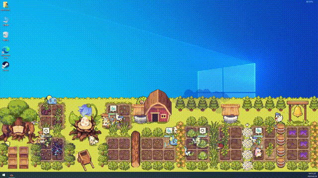 养幻兽+模(mó)拟经营，上班也(yě)要在(zài)桌面種(zhǒng)田(tián)赚钱！